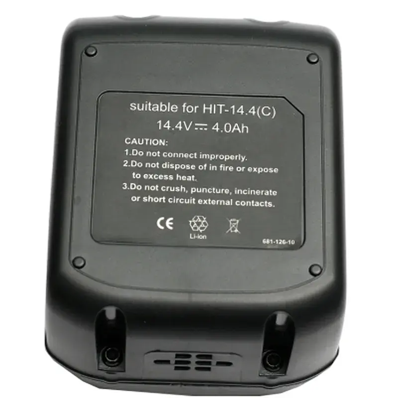 Акумулятор до електроінструменту PowerPlant для HITACHI GD-HIT-14.4(C) 14.4V 4Ah LiIon (DV00PT0013) - фото 2