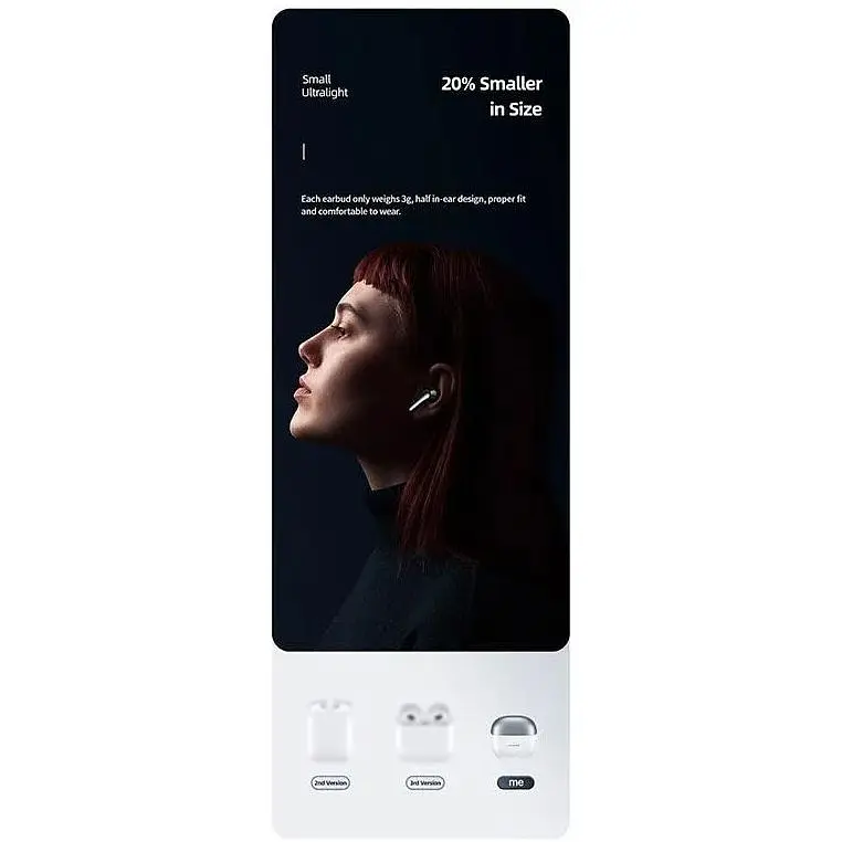 Наушники Bluetooth Usams TWS Earbuds XH09 BT5.1 синие - фото 7