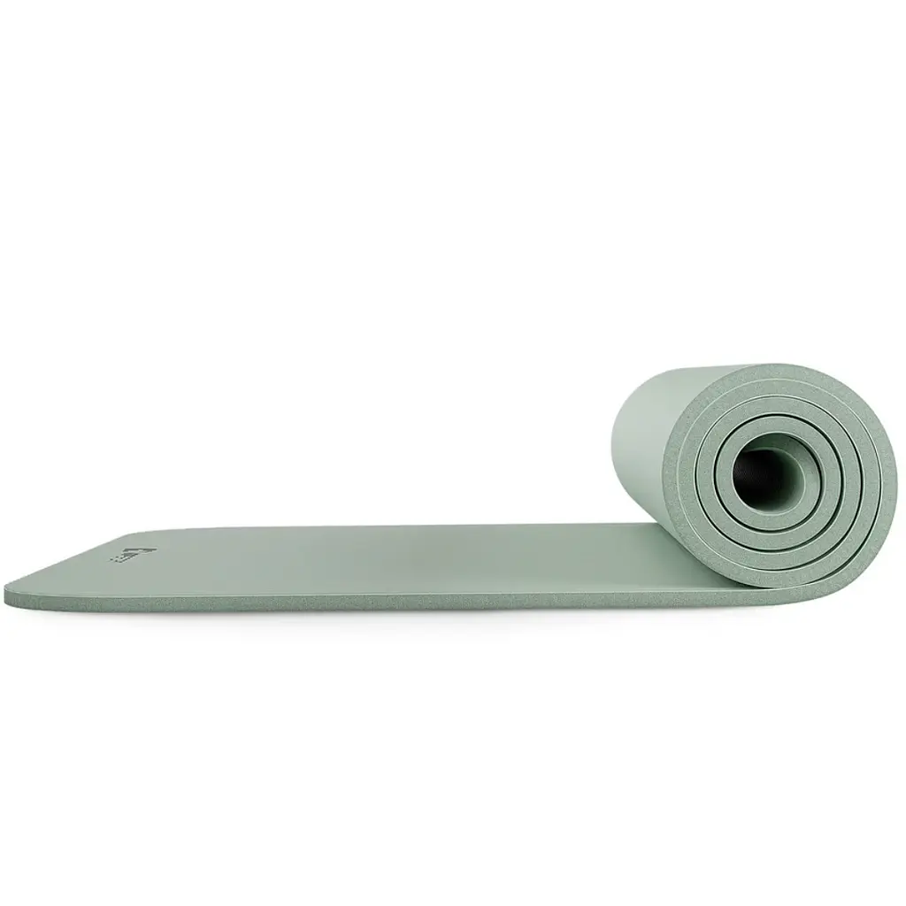 Коврик для йоги Hop-Sport HS-NB010GM NBR 1см оливковий - фото 4