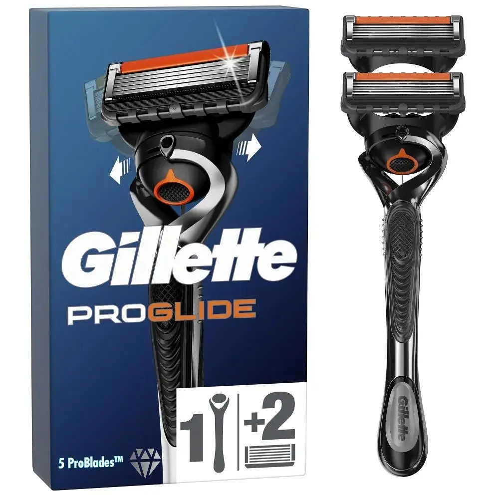 Бритва Gillette Fusion5 ProGlide Flexball з 2 змінними картриджами (7702018390816)