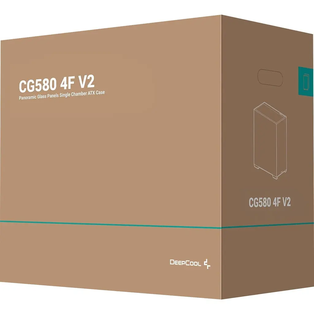 Корпус Deepcool CG580 4F V2 Black (R-CG580-BKADA4-G-2) - фото 12