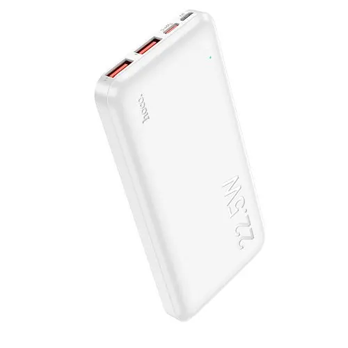 Універсальна мобільна батарея Hoco J101 Astute 22.5W fully compatible 10 000mAh білий - фото 3