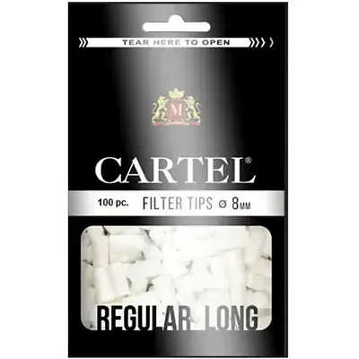 Фильтры для самокруток Cartel Tips Long Regular 100 - фото 2