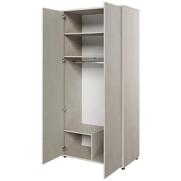 Шафа Lenart Тін Флекс сіра 1010x550x2180 - фото 2