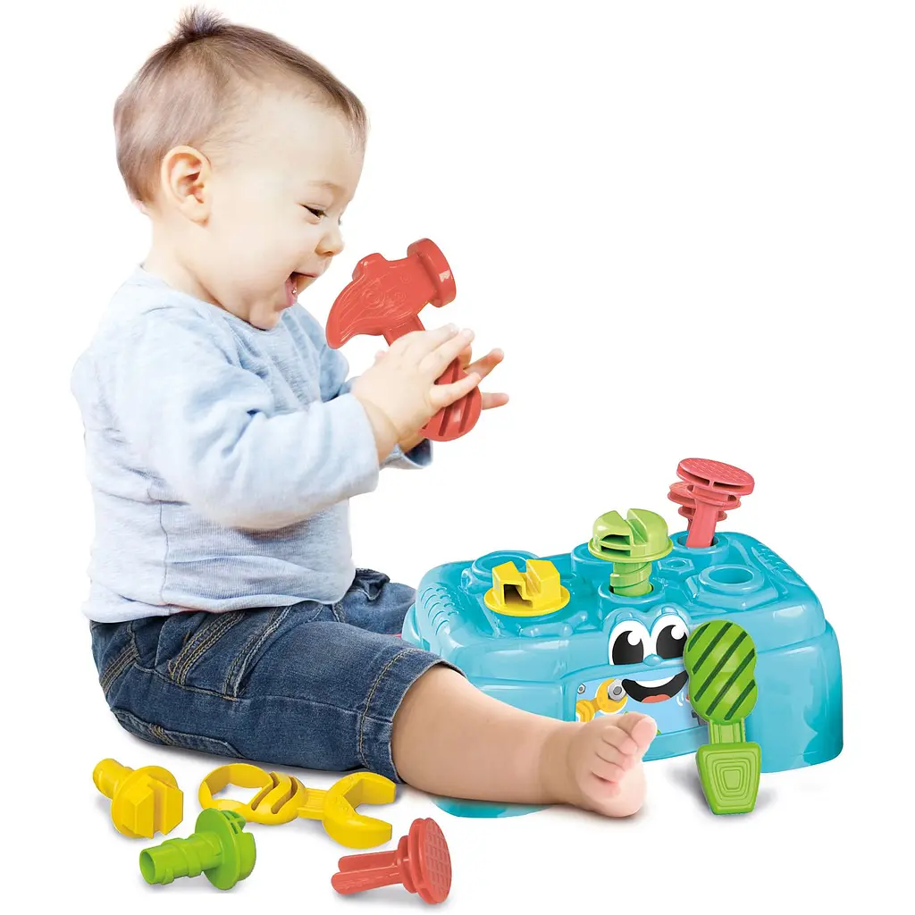 Іграшка-сортер Baby Clementoni Конструктор Workbench (17042) - фото 7