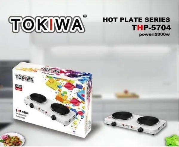 Електрична плита 2 конфорки XPRO RAF 8020A (MER-15298_552) - фото 6