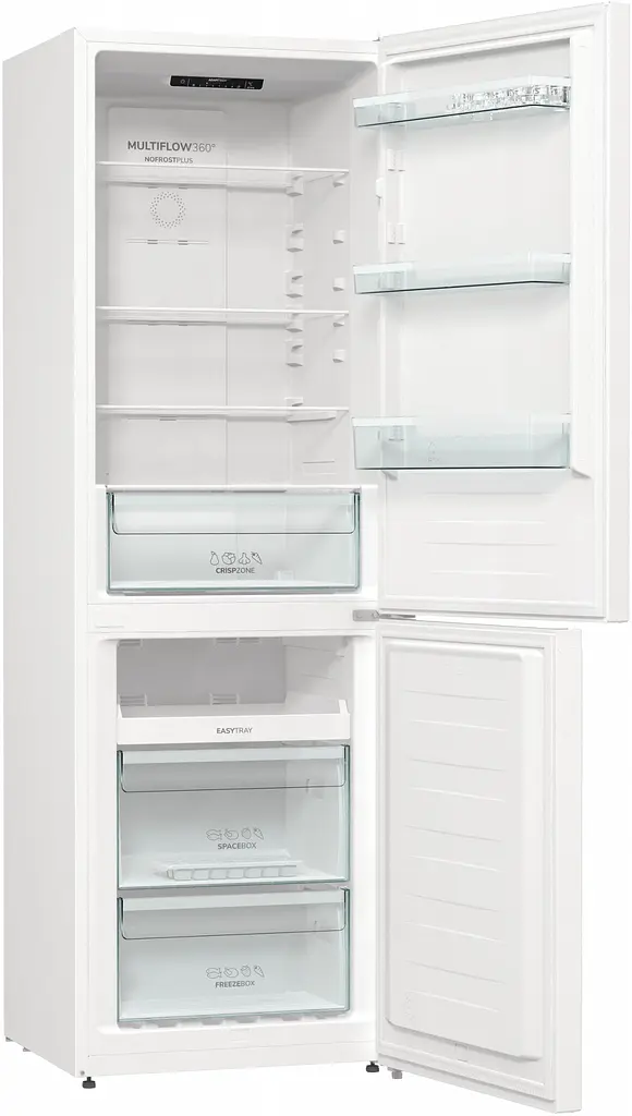 Холодильник Gorenje NRK6191PW4 185х60х60см 2 двері 203(99) л А+ NF+ режим (NRK6191PW4) - фото 7