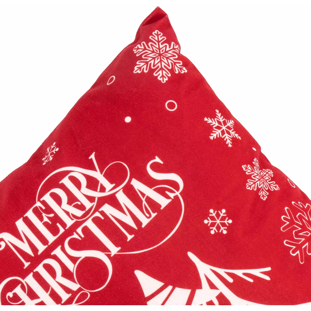 Подушка декоративна Ardesto Christmas 45 x 45 см червона (ART1032HT) - фото 2