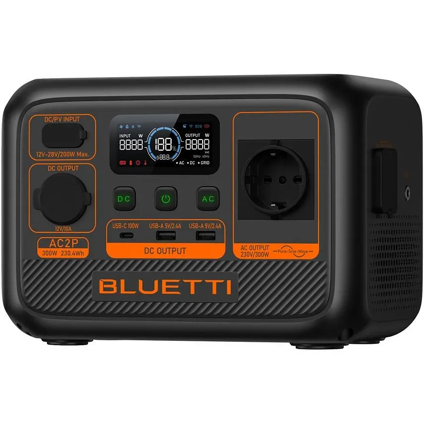Зарядна станція Bluetti AC2P - 300Вт - фото 2