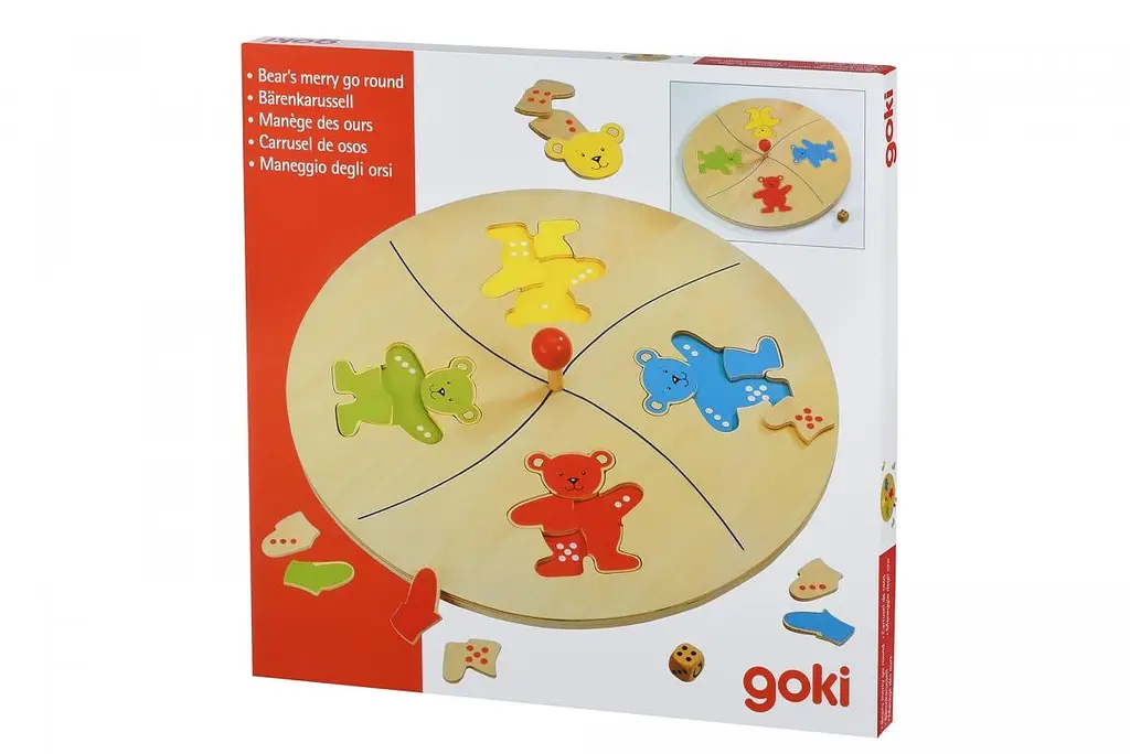 Настольная игра Goki Веселые мишки (56941G) - фото 3