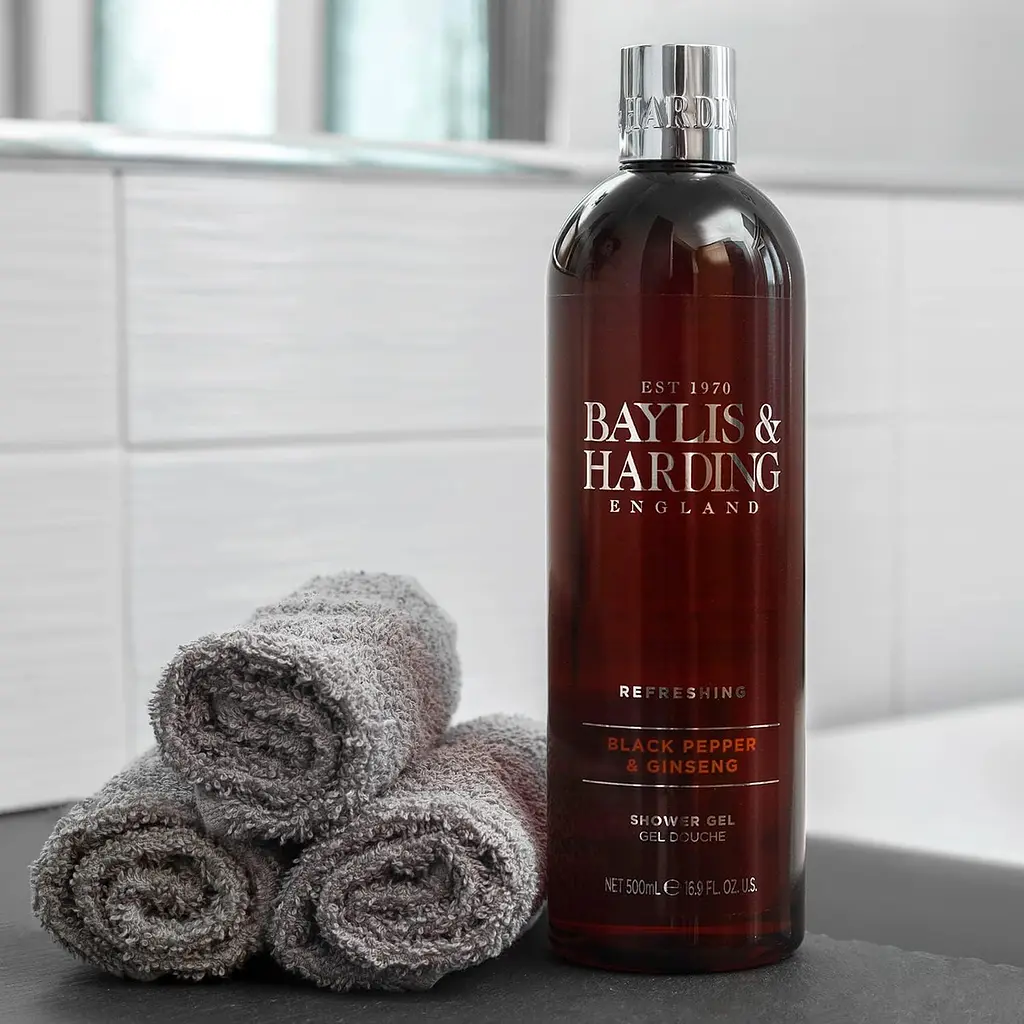 Гель для душу Baylis & Harding Black Pepper & Ginseng 500 мл - фото 2
