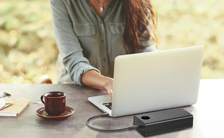 Внешний аккумулятор Romoss PEA40S Pro 40000mAh 65W черный - фото 4