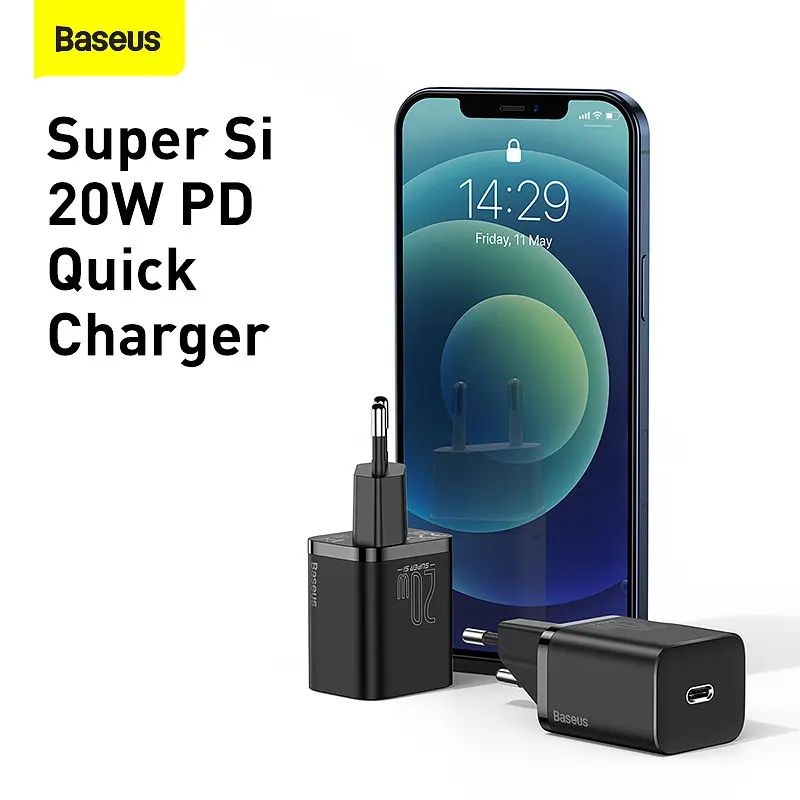 Зарядное устройство Baseus Type-C to Lightning cable Super Si Quick Charger Set - фото 8