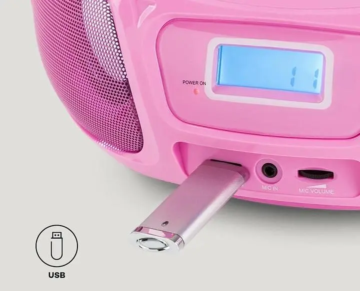 Музыкальный бумбокс Auna Roadie Sing CD (10032058) - фото 2