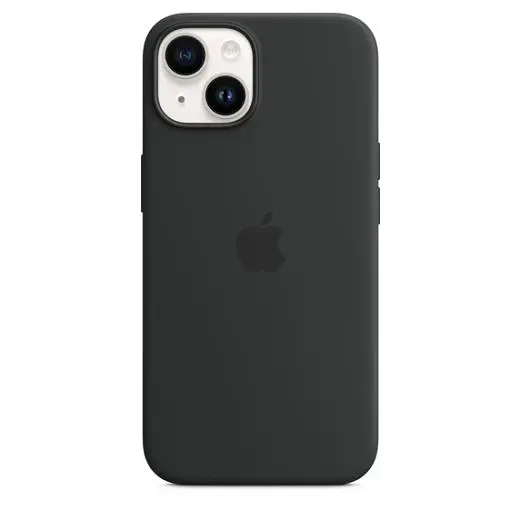 Силіконовий чохол CasePro Silicone Case with MagSafe Midnight для iPhone 14 - фото 4