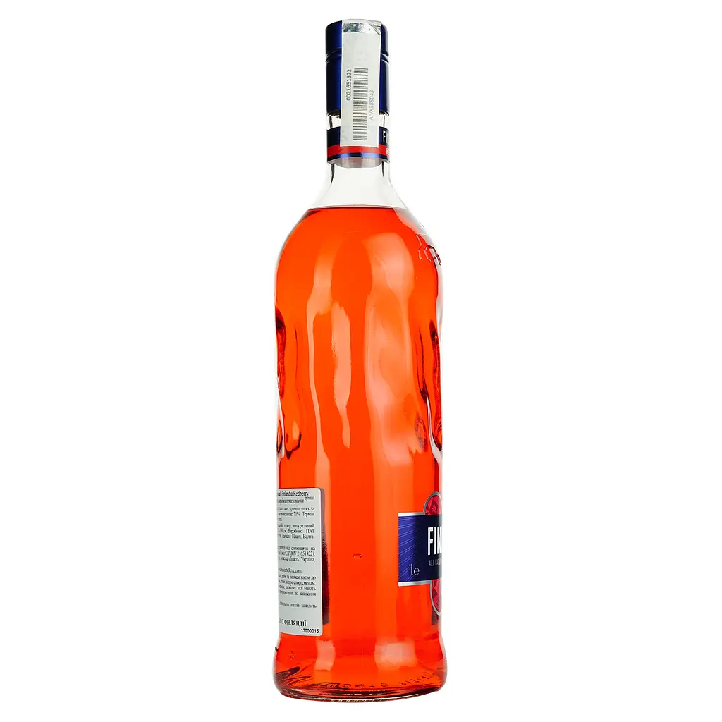 Уцінка. Горілка Finlandia Redberry, 37,5%, 1 л (255607) - фото 2