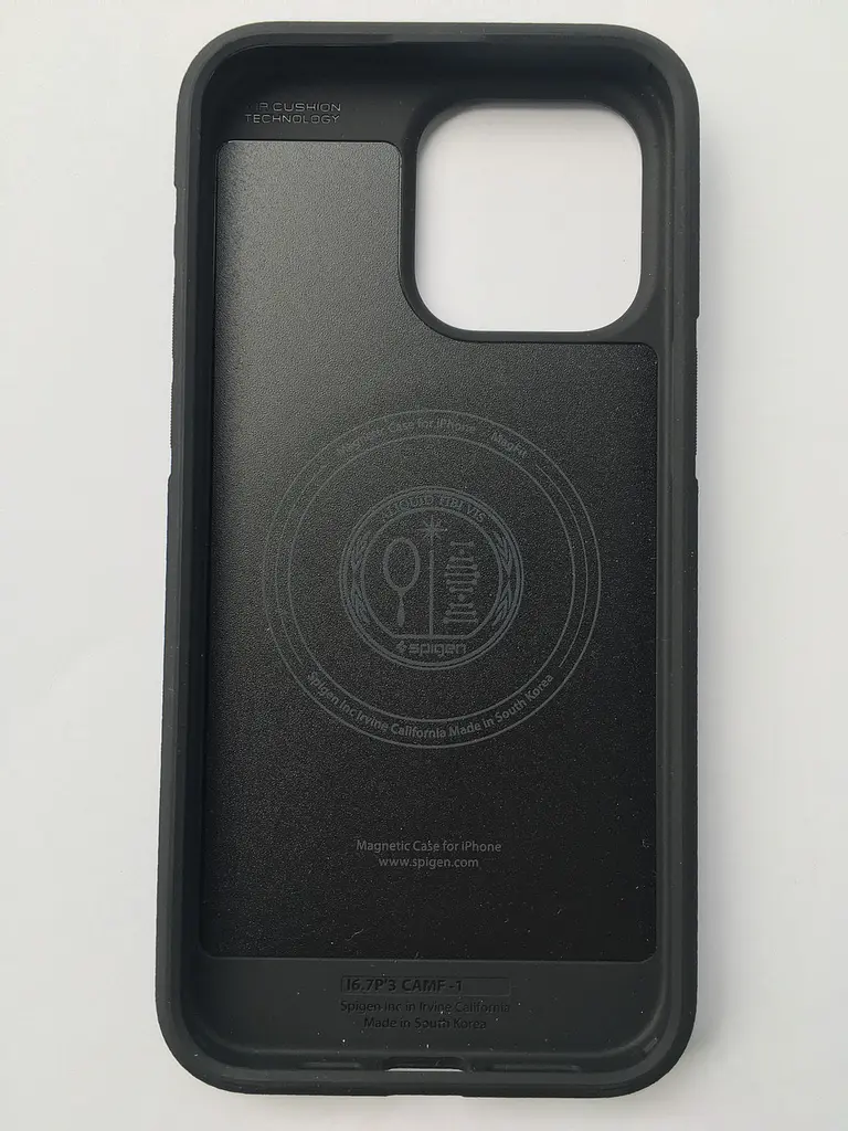 Оригінальний протиударний чохол Iphone 15 Pro Max Spigen Core Armor MagSafe (MagFit) Black ACS06442 - фото 7