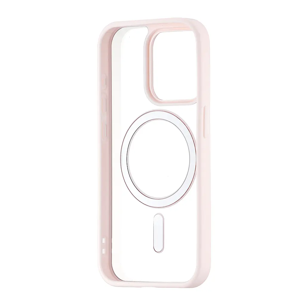 Чохол Color Edge with MagSafe iPhone 15 Pro Sand Pink - фото 3