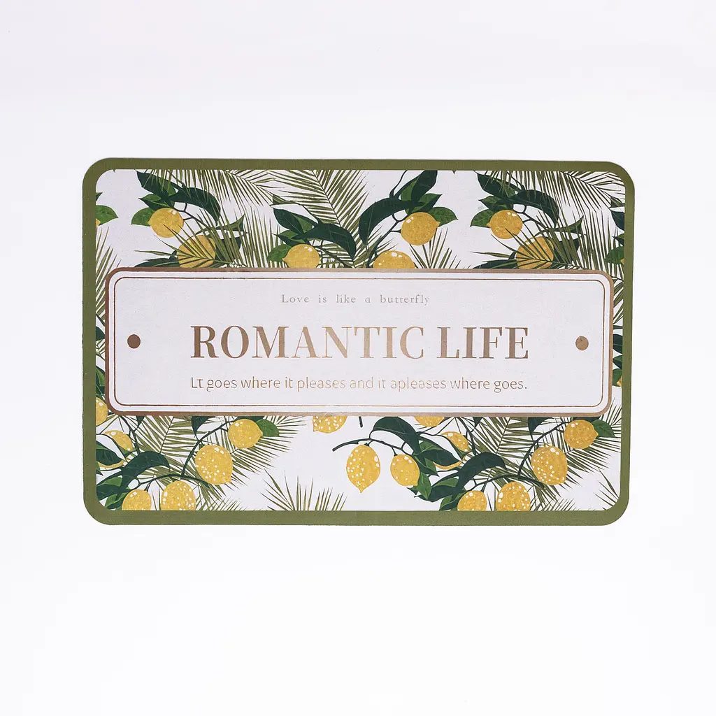 Універсальний діатомітовий килимок Romantic 58×38 см Yiwu HP-42-211