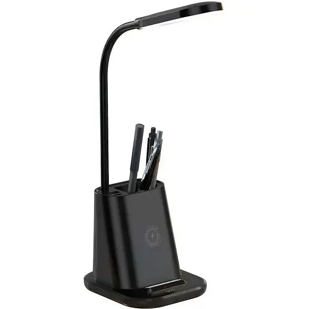 Лампа настільна із зарядкою XO WX032 (pen holder + desk lamp + wireless charger) 3 in 1 - фото 2