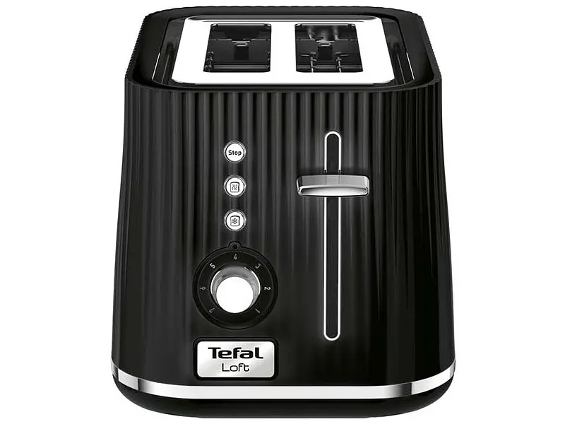 Тостер Tefal Loft TT7618 black (TT761838) - фото 3