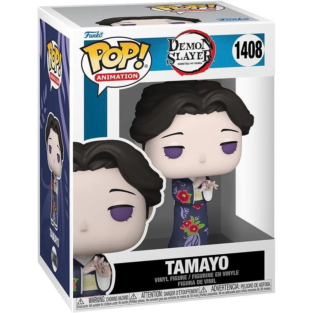 Фигурка Funko Pop Клинок рассекающий демонов Тамае Demon Slayer Tamayo 10 см DS T 1408 - фото 3