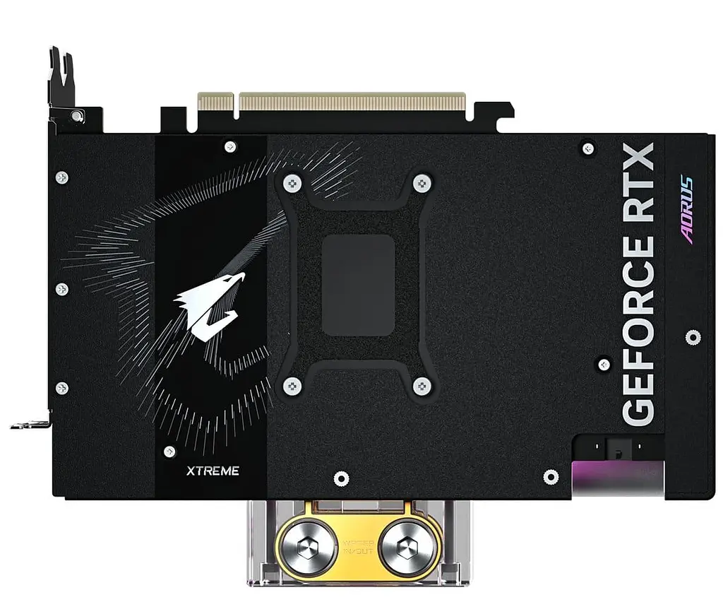 Видеокарта Gigabyte RTX 5080 16Gb AORUS XTREME WATERFORCE WB (GV-N5080AORUSX WB-16GD) (GDDR7, 256 bit, PCI-E v5.0 x16) - фото 4