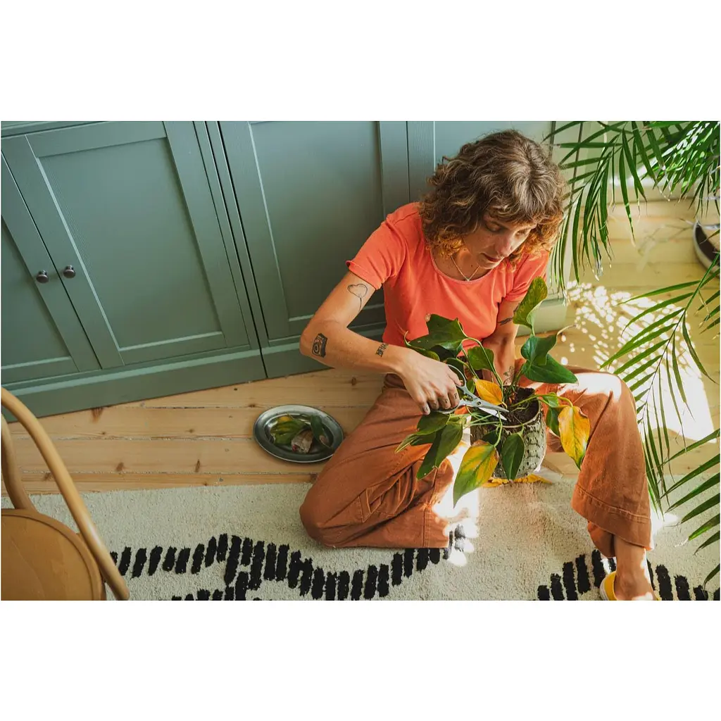 Ножиці Fiskars Plant Care для кімнатних рослин (1075316) - фото 7