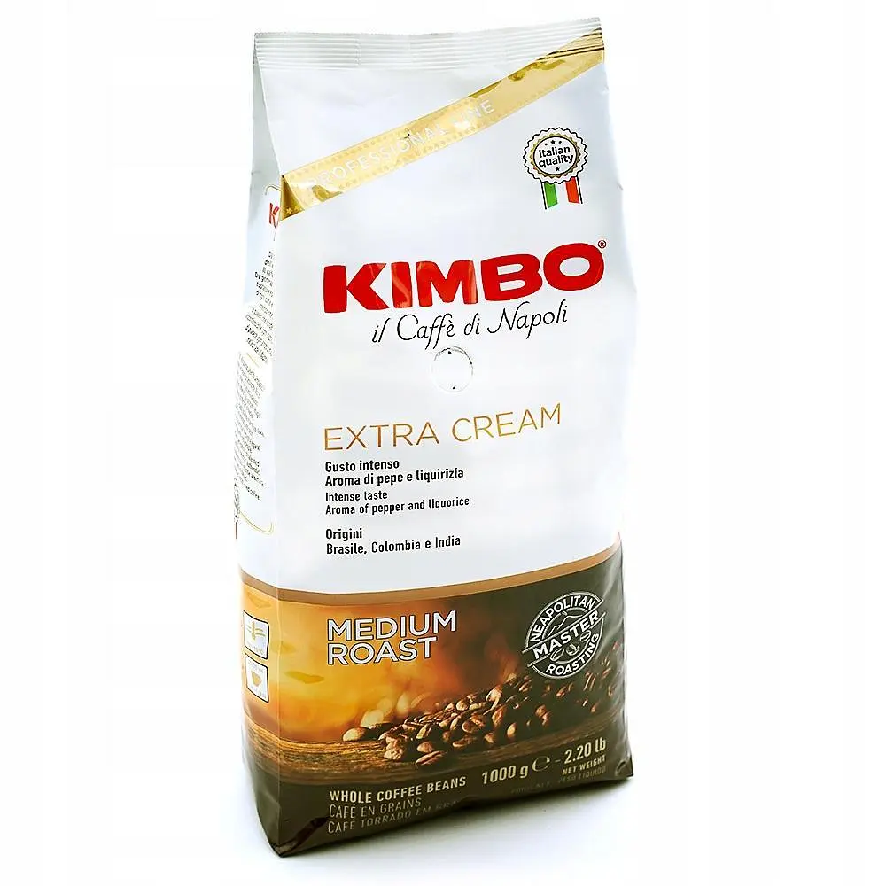 Кава Kimbo Extra Cream у зернах 1 кг - фото 2