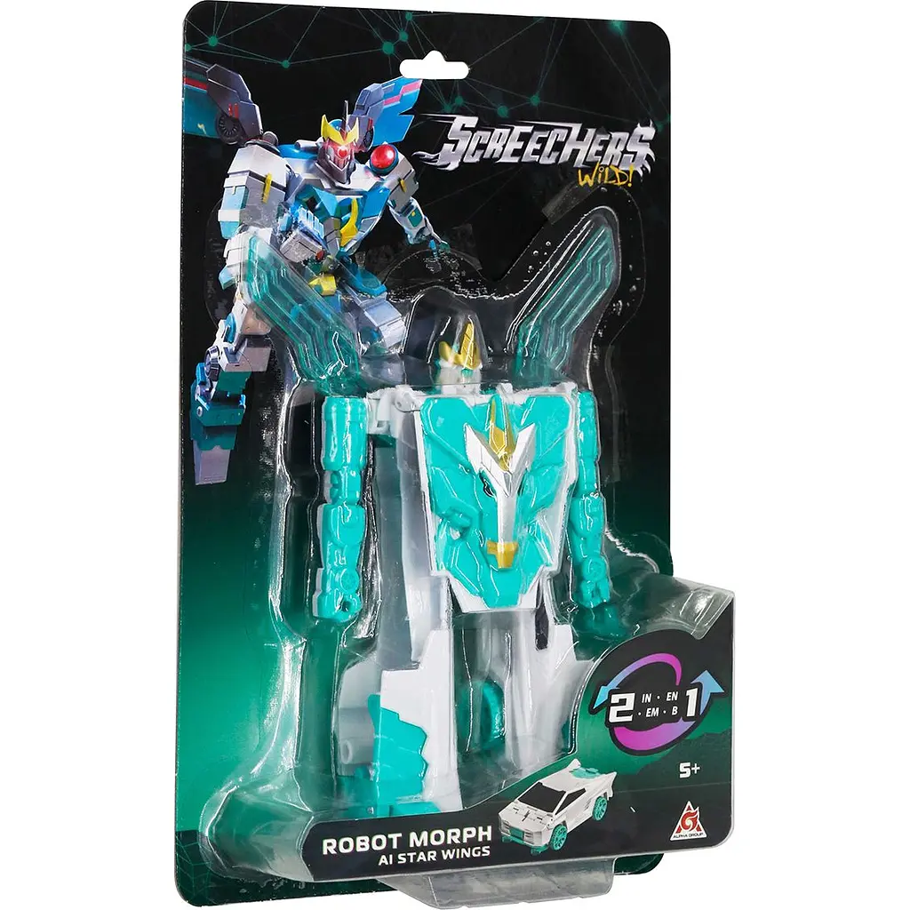 Робот-трансформер Screechers Wild S5 Star Wings (KS686153) - фото 5