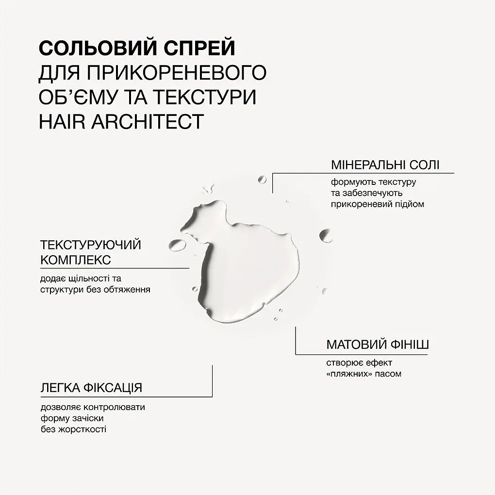 Спрей для волосся Triology. Hair Architect сольовий для прикореневого обʼєму та текстури 200 мл - фото 3