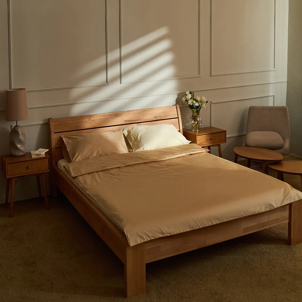 Підковдра MBM HOME Досвітня тиша 200x220 см бежева (BL-DC-40 WARM PEBBLE) - фото 11