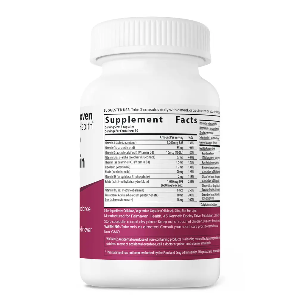 Репродуктивне жіноче здоров'я, FertilAid® Multivitamin For Women - 90 caps - фото 2