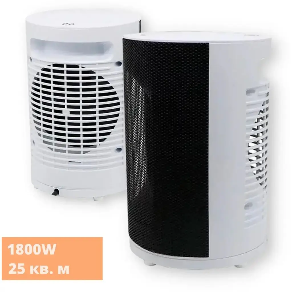 Тепловентилятор (обігрівач) RAF R.1187 керамічний побутовий напільний/настільний для дому та офісу 3 режими  1800 Вт білий (24397-R.1187_751) - фото 7