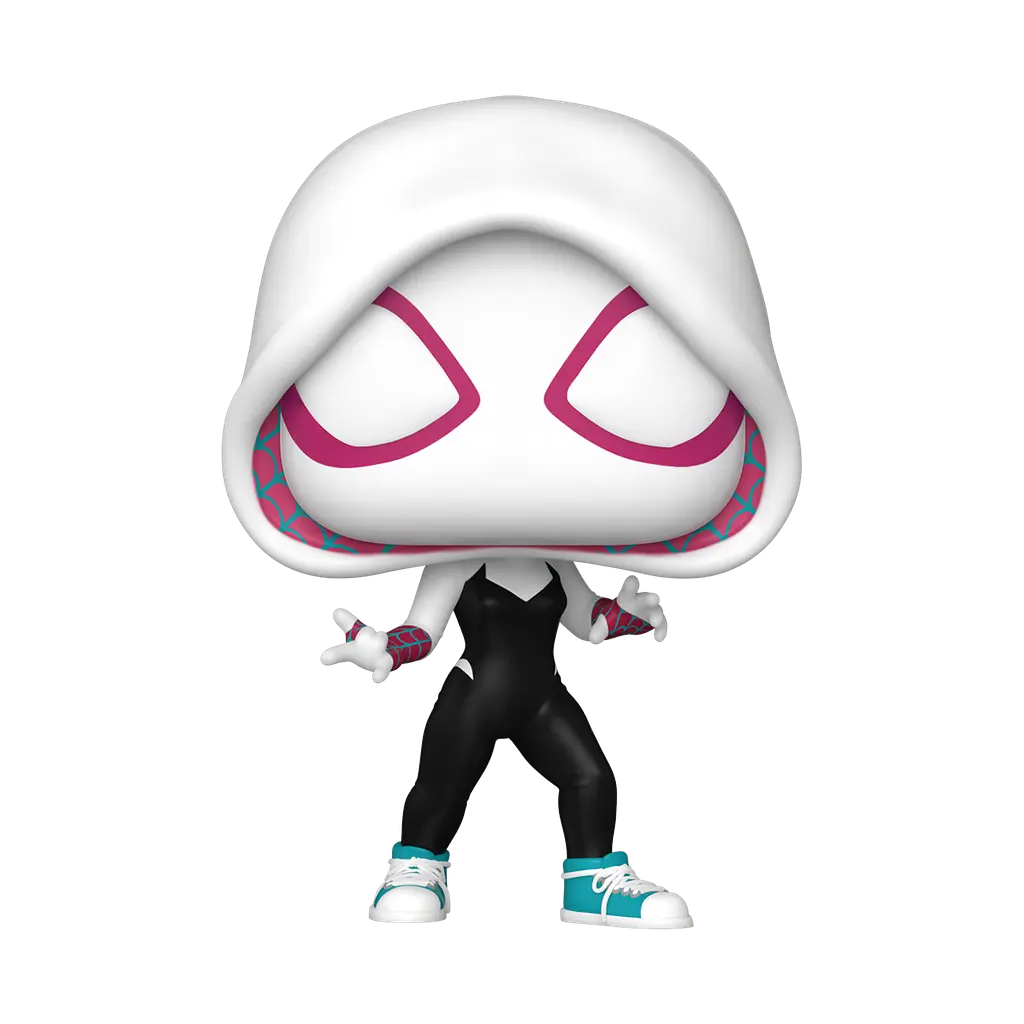Фігурка Funko Pop Фанко Поп Across The Spider-Gwen Павутина вселенної людини Спайдер-Гвен 10 см SM ASV 1224 - фото 2