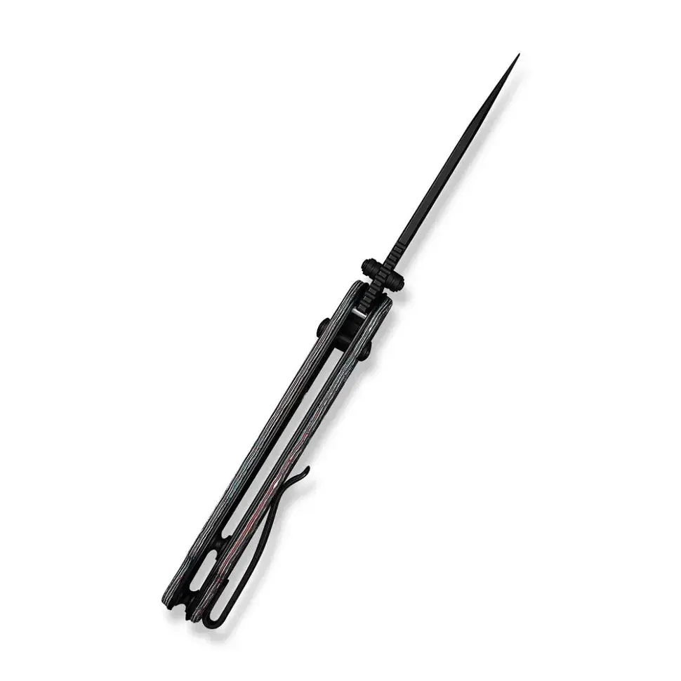Ніж складаний кишеньковий Civivi Elementum (Crossbar Lock), (7.51 см) CPM S35VN / Nebula FatCarbon Fiber чорний/червоний/синій/білий - фото 7