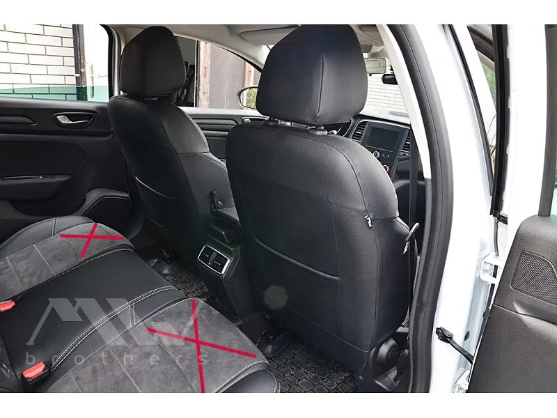 Авточохли модельні MW Brothers для Renault Megane IV c 2015 - фото 8