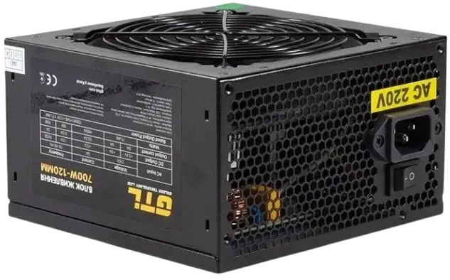 Блок живлення GTL Gaming Star 700W (GTLGS700BK) - фото 4