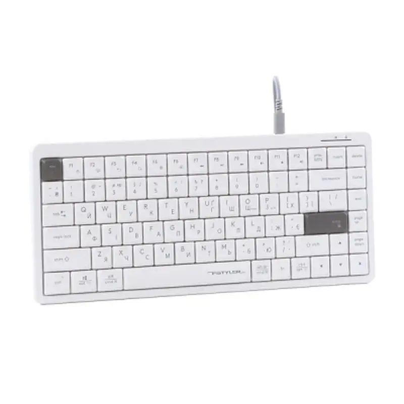 Клавіатура A4Tech FX53 USB UA White (4711421002400) - фото 2