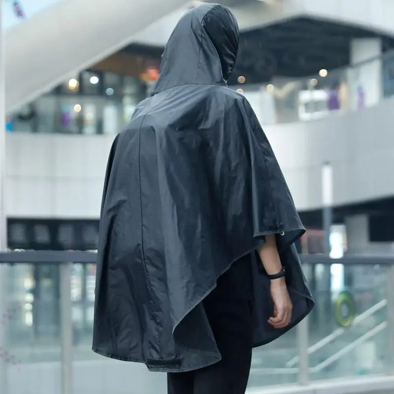Міський рюкзак Mark Ryden MR9299YY Rain з накидкою від дощу (Чорний) - фото 7