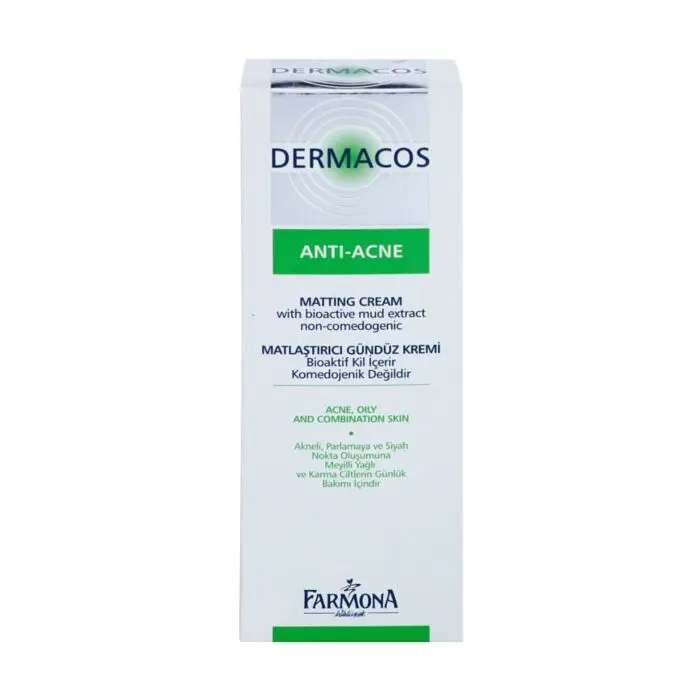 Денний матуюючий крем для обличчя UVA / UVB Farmona Dermacos Anti-Acne 50 мл - фото 3