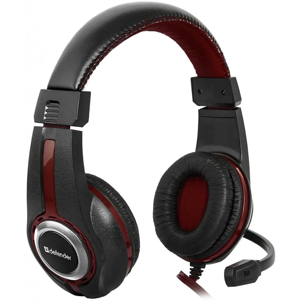 Навушники Defender Warhead G-185 Black-Red (64106) - фото 2