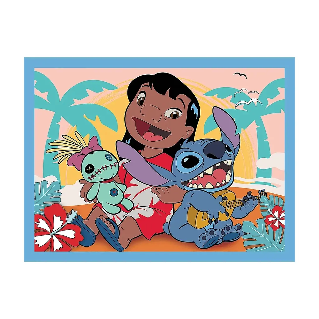 Пазл Trefl Lilo&Stitch Щасливі 2 in 1+memos (5900511935851) - фото 3