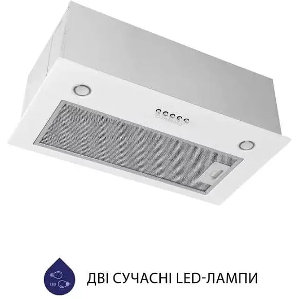 Витяжка вбудована Minola HBI 5327 WH 800 LED - фото 3