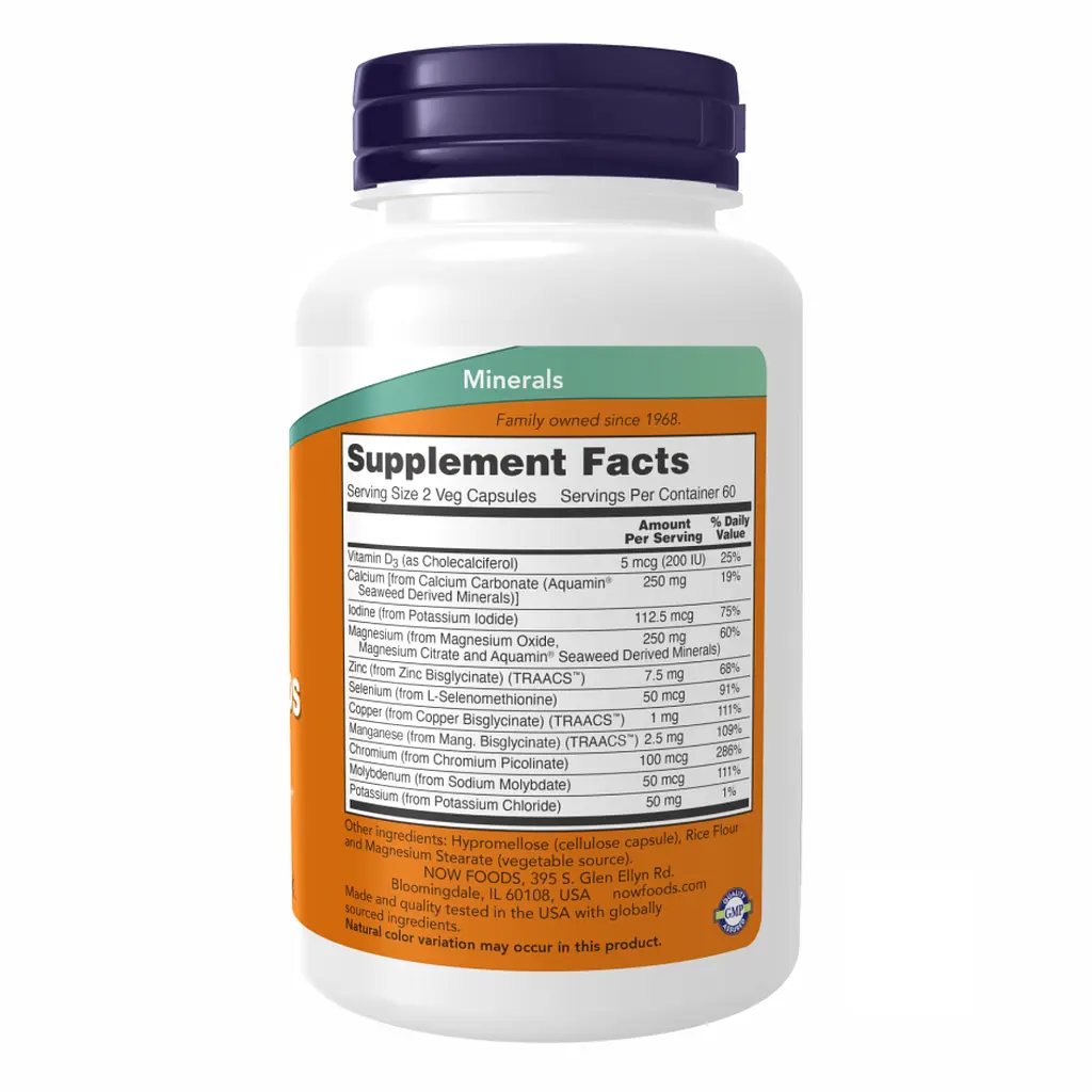 Магній Full Spectrum Mineral Caps 120 веганських капсул для м'язів і нервової системи - фото 2