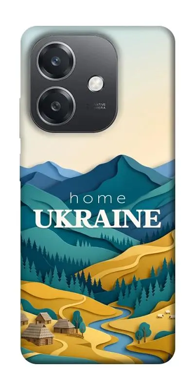 TPU чохол Demsky Ukraine home для Oppo A3 4G