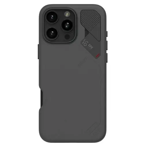 Чохол з екошкіри Aulumu A16 Vegan Leather Case Black для iPhone 16 Pro Max - фото 2