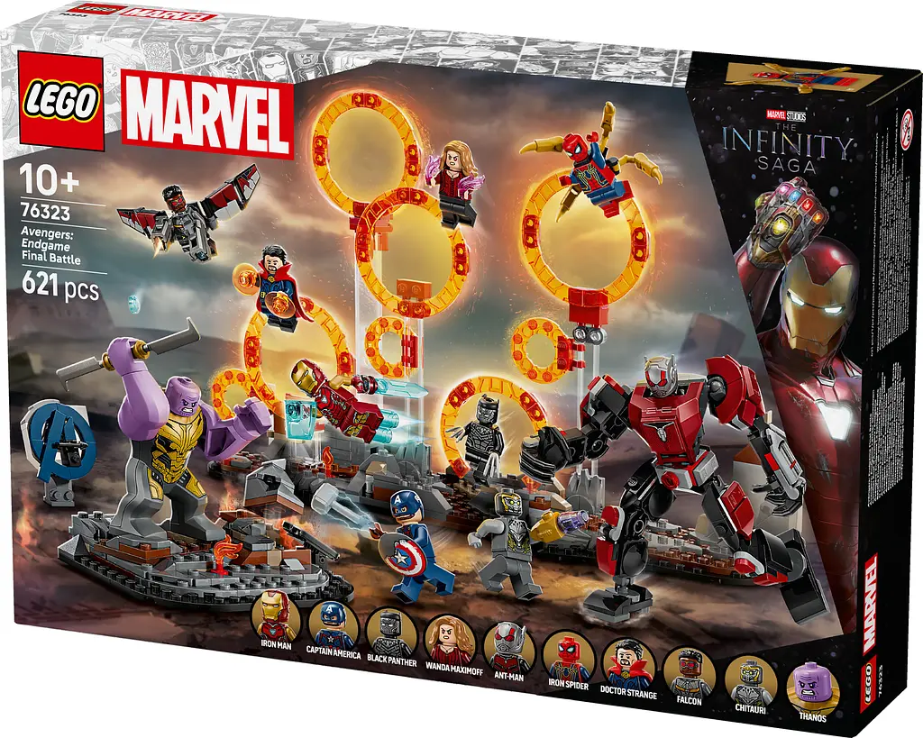 Конструктор LEGO Super Heroes Marvel Мстители: Завершение. Решающая битва 621 деталь (76323) - фото 3