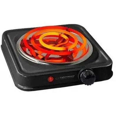 Настольная одноконфорочная плита электрическая Esperanza EKH 001 K переносная - фото 3