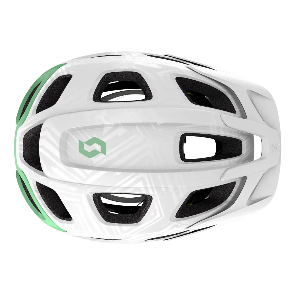 Шолом Scott Vivo Plus S Білий/Зелений (1081-241070.4059.006) - фото 3